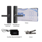 Fechadura Digital Inteligente Coibeu com Biometria e Senha