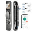 Fechadura Inteligente Wi‑Fi Biometria  5 Formas de Desbloqueio