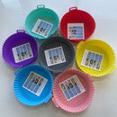 Forro de Silicone Reutilizável para Air Fryer Antiaderente