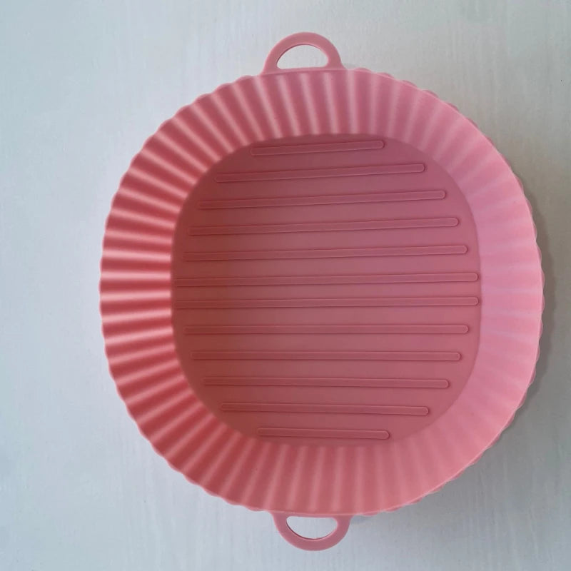 Forro de Silicone Reutilizável para Air Fryer Antiaderente