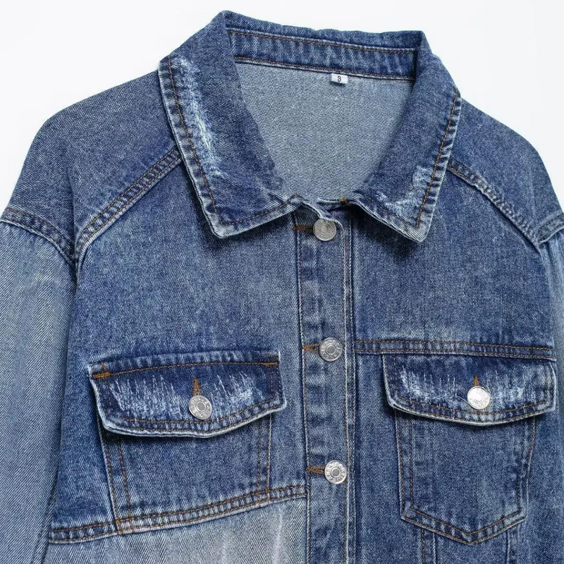 Jaqueta Feminina Jeans Savage