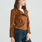 Jaqueta Feminina de Couro