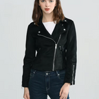 Jaqueta Feminina de Couro