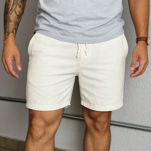 Kit 4 Bermudas Masculinas Praia Premium Linho com Bolsos ,Renove seu guarda-roupa com o Kit 4 Bermudas Masculinas Premium , perfeitas para quem busca conforto, caimento impecável e um visual moderno.