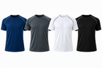 Kit 4 Camisetas Masculinas Dry Fit Academia e Corrida