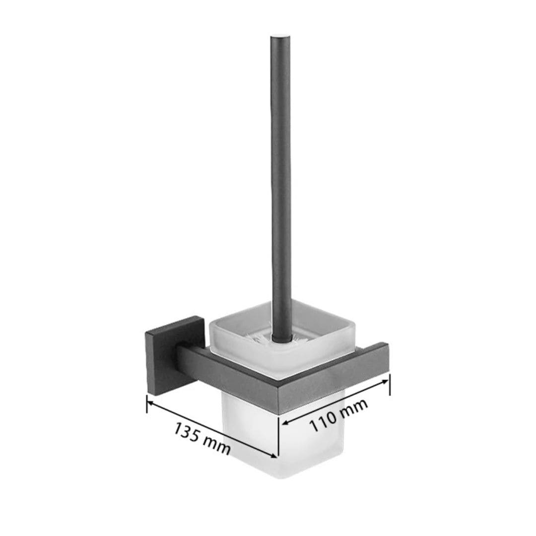 Kit Acessórios Para Banheiro 5 Peças Inox Grafite Escovado, reúne cinco peças essenciais com acabamento sofisticado e durável. Projetado para oferecer resistência à corrosão e facilidade de limpeza, combina funcionalidade e estilo moderno, valorizando qualquer ambiente. Ideal para quem busca qualidade profissional e design contemporâneo em cada detalhe do banheiro.