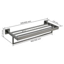 Kit Acessórios Para Banheiro 5 Peças Inox Grafite Escovado, reúne cinco peças essenciais com acabamento sofisticado e durável. Projetado para oferecer resistência à corrosão e facilidade de limpeza, combina funcionalidade e estilo moderno, valorizando qualquer ambiente. Ideal para quem busca qualidade profissional e design contemporâneo em cada detalhe do banheiro.