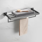 Kit Acessórios Para Banheiro 5 Peças Inox Grafite Escovado, reúne cinco peças essenciais com acabamento sofisticado e durável. Projetado para oferecer resistência à corrosão e facilidade de limpeza, combina funcionalidade e estilo moderno, valorizando qualquer ambiente. Ideal para quem busca qualidade profissional e design contemporâneo em cada detalhe do banheiro.