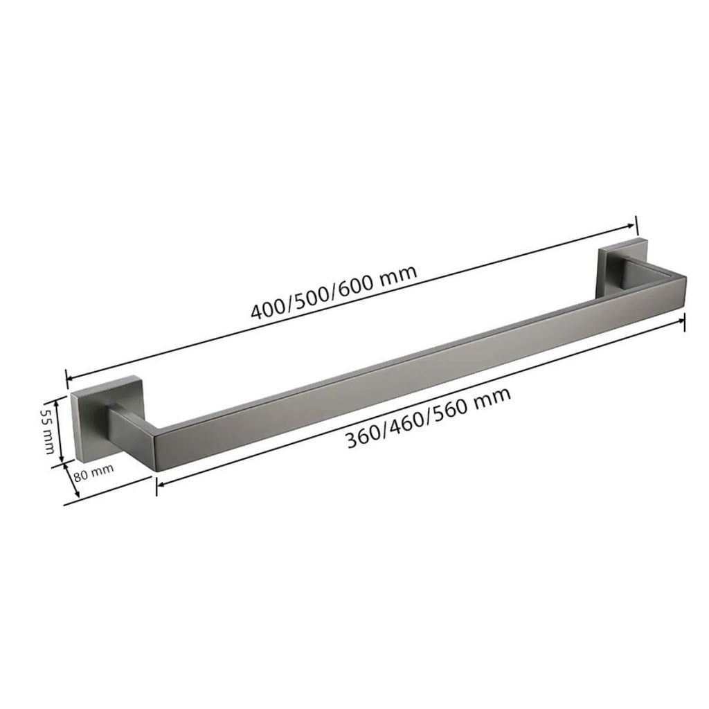 Kit Acessórios Para Banheiro 5 Peças Inox Grafite Escovado, reúne cinco peças essenciais com acabamento sofisticado e durável. Projetado para oferecer resistência à corrosão e facilidade de limpeza, combina funcionalidade e estilo moderno, valorizando qualquer ambiente. Ideal para quem busca qualidade profissional e design contemporâneo em cada detalhe do banheiro.