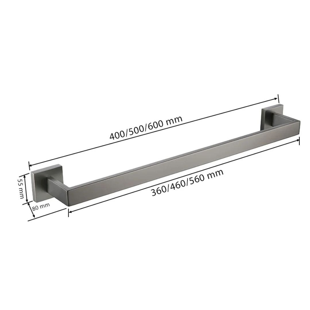 Kit Acessórios Para Banheiro 5 Peças Inox Grafite Escovado, reúne cinco peças essenciais com acabamento sofisticado e durável. Projetado para oferecer resistência à corrosão e facilidade de limpeza, combina funcionalidade e estilo moderno, valorizando qualquer ambiente. Ideal para quem busca qualidade profissional e design contemporâneo em cada detalhe do banheiro.