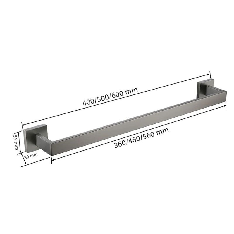 Kit Acessórios Para Banheiro 5 Peças Inox Grafite Escovado, reúne cinco peças essenciais com acabamento sofisticado e durável. Projetado para oferecer resistência à corrosão e facilidade de limpeza, combina funcionalidade e estilo moderno, valorizando qualquer ambiente. Ideal para quem busca qualidade profissional e design contemporâneo em cada detalhe do banheiro.