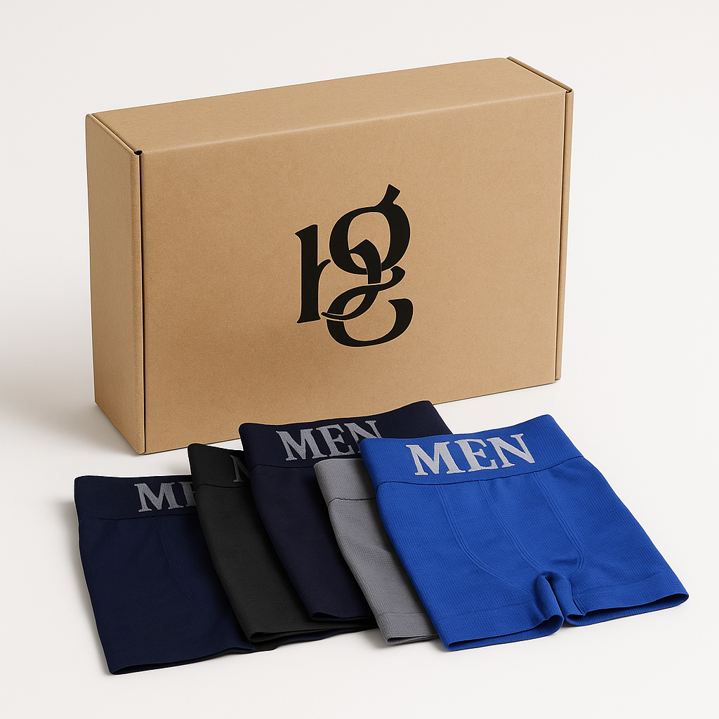 Kit Cueca Boxer Microfibra Masculina, Este kit de cuecas boxer masculinas em microfibra oferece conforto duradouro e excelente ajuste.