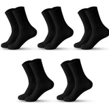 Kit Meias Longas Unissex 3/6/12 Pares Algodão Cano Alto