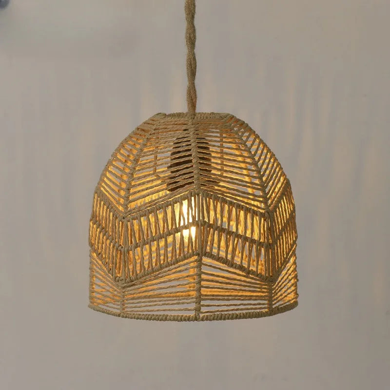 Luminária, Pendente, Bambu, Rattan, Natural, 38cm, Artesanal, Feita, À, Mão, Abajur, Suspenso, Decoração, Casa, Sala, Jantar, Cozinha, Estilo, Boho, Eco, Sustentável, Iluminação, Quente, Ambiente, Aconchegante, Durável, Leve, Fácil, Instalar