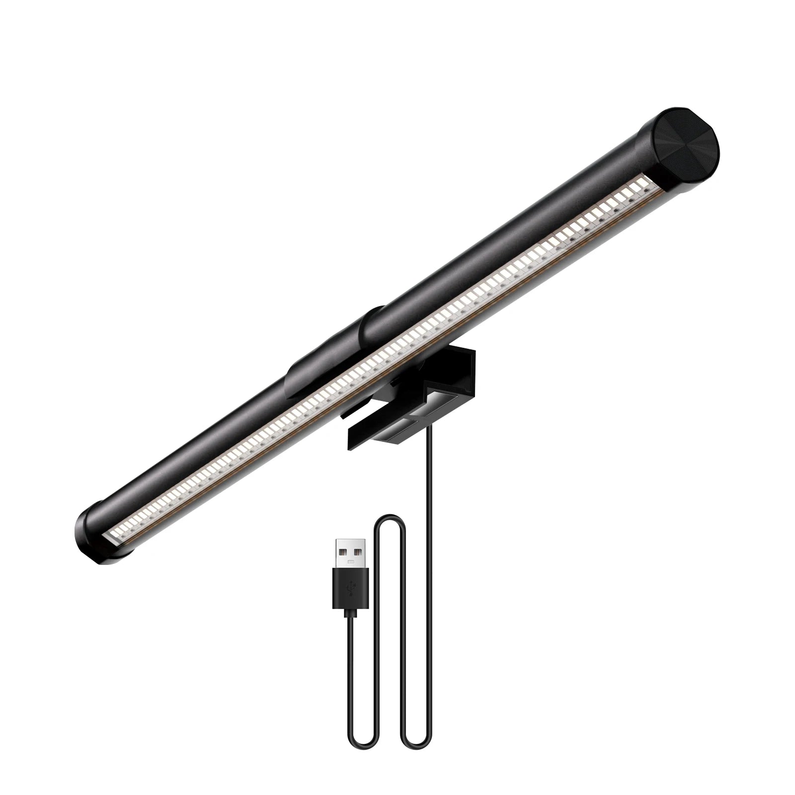 Luminária RGB para Monitor com Controle Touch em uso