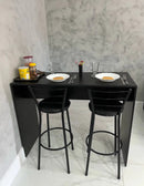 Mesa Bancada Gourmet Roma 115 cm, MDF Premium Com Fita PVC, Pés Reguláveis, Silestone Funcional Para Cozinha, Suporta Até 80 Kg, Estilo E Durabilidade
