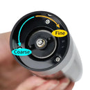 Moedor elétrico recarregável via USB para sal e pimenta. Moagem automática com ajuste de aspereza, luz LED e design moderno. Ideal para uso doméstico e profissional