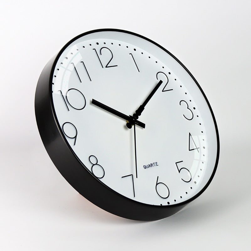 Relógio de Parede Pastoral Europeu Quartzo Silencioso