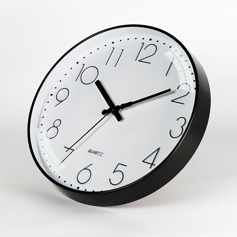 Relógio de Parede Pastoral Europeu Quartzo Silencioso