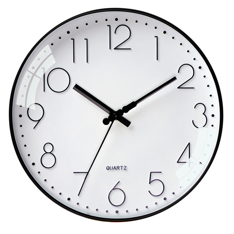 Relógio de Parede Pastoral Europeu Quartzo Silencioso