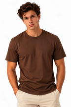 Camiseta Masculina Básica 100% Algodão