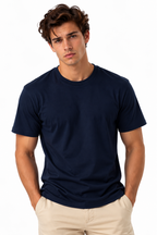 Camiseta Masculina Básica 100% Algodão