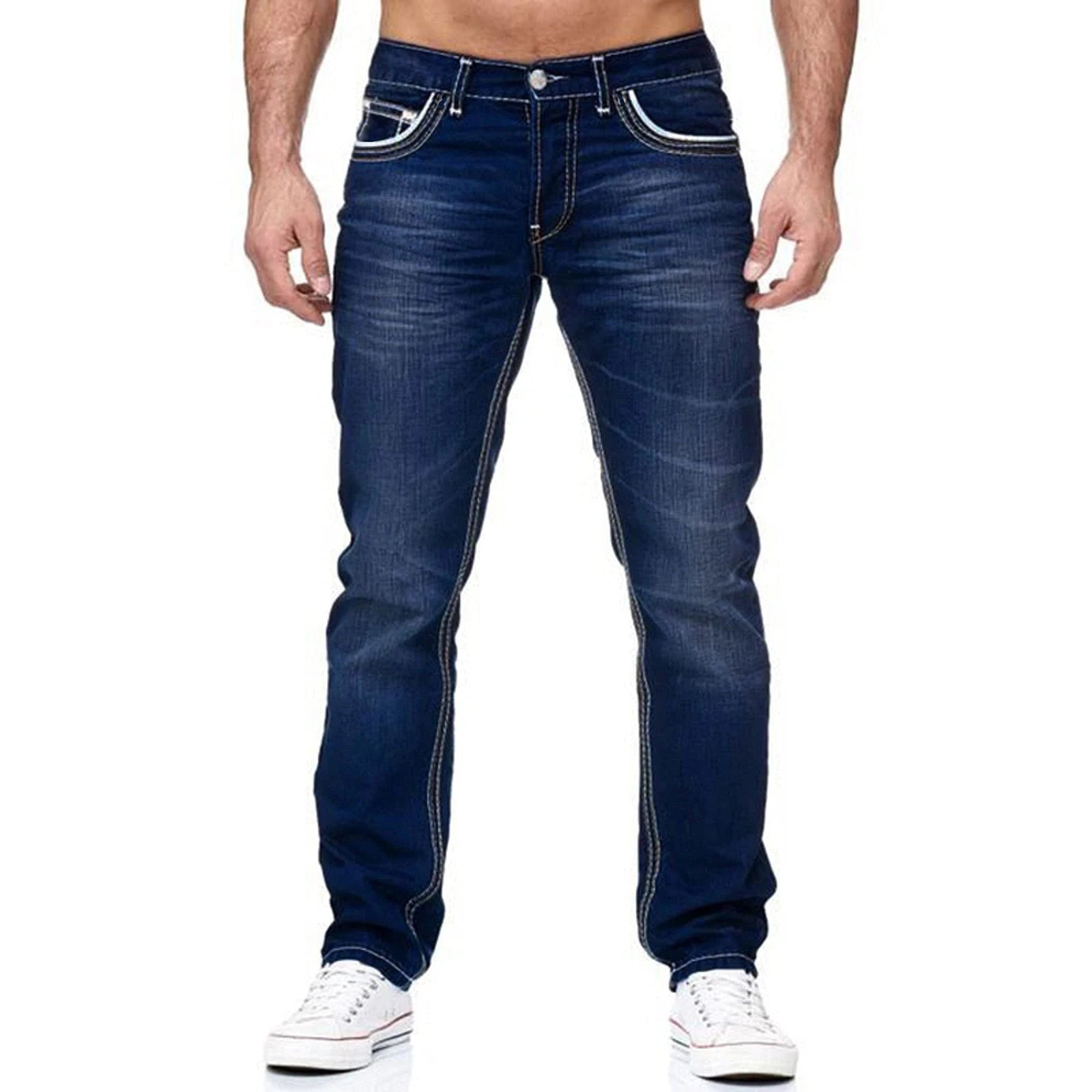 Calça Jeans Masculina Tradicional Resistência Produnda