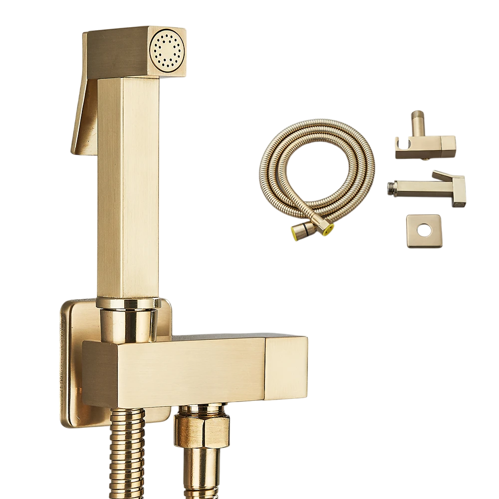 Bidê de Parede Aço Inox Spray Frio