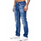 Calça Jeans Masculina Tradicional Resistência Produnda