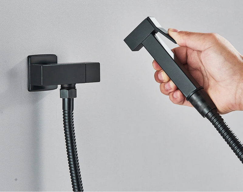 Bidê de Parede Aço Inox Spray Frio