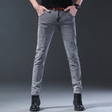 Calça Jeans Masculina Estilo Coreano Slim