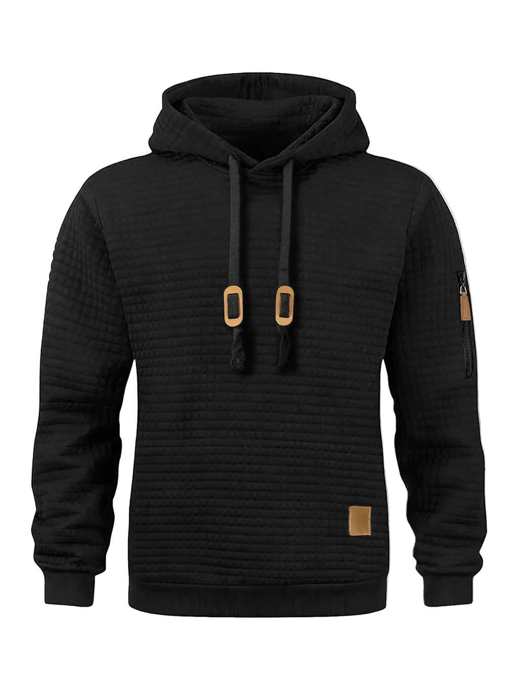 Moletom Masculino Waffle com Capuz