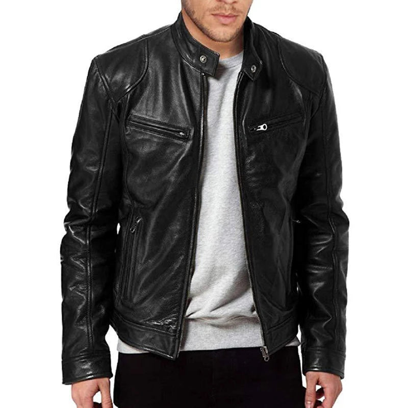 Jaqueta Masculina Couro