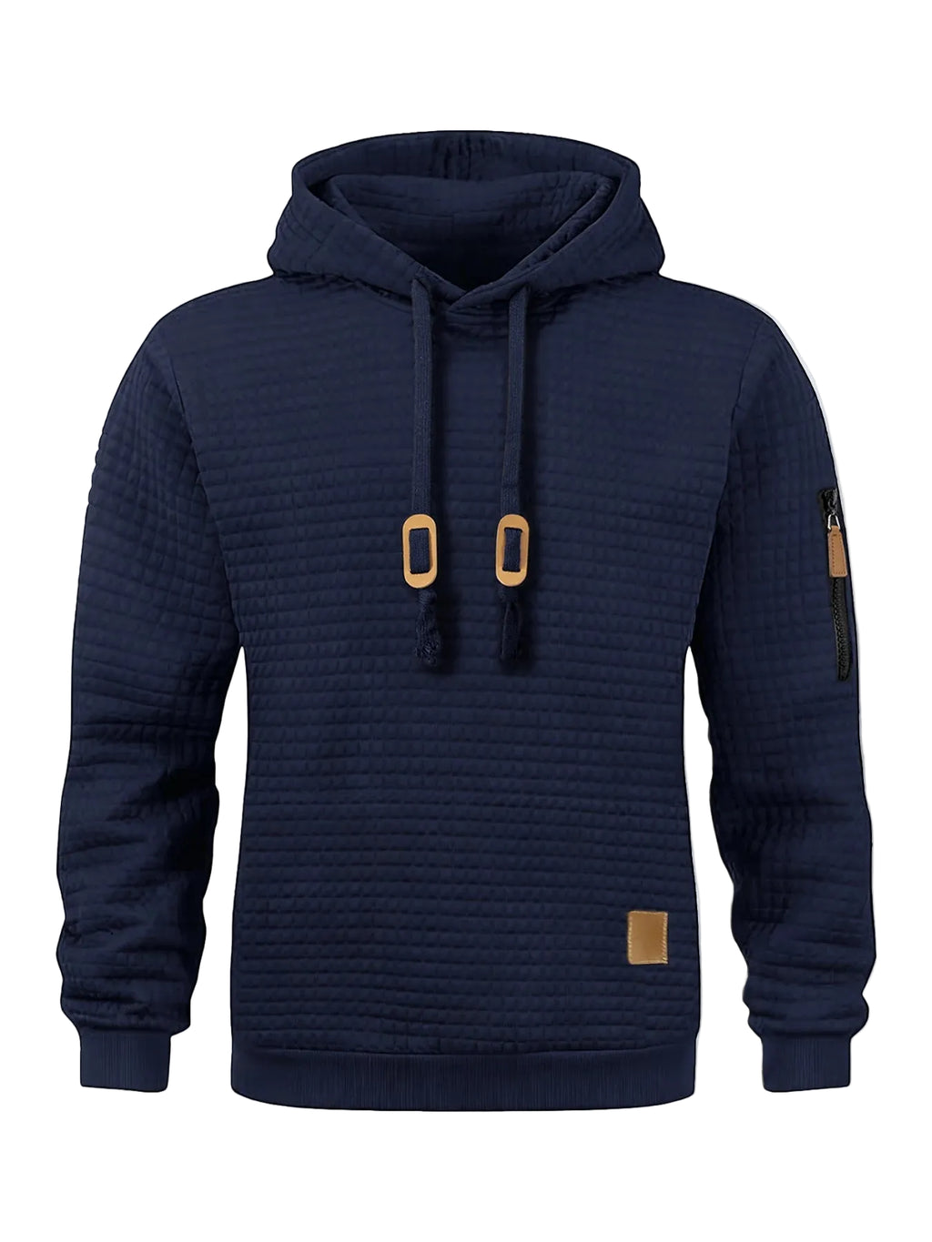 Moletom Masculino Waffle com Capuz