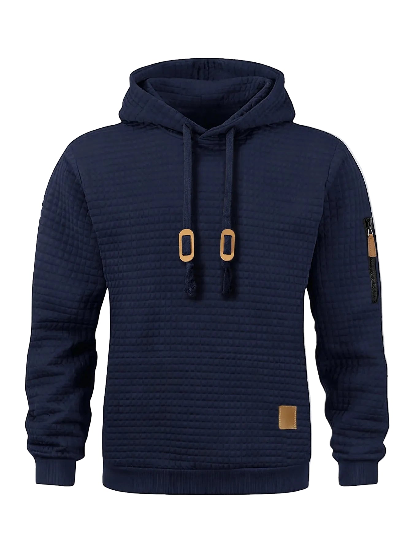 Moletom Masculino Waffle com Capuz