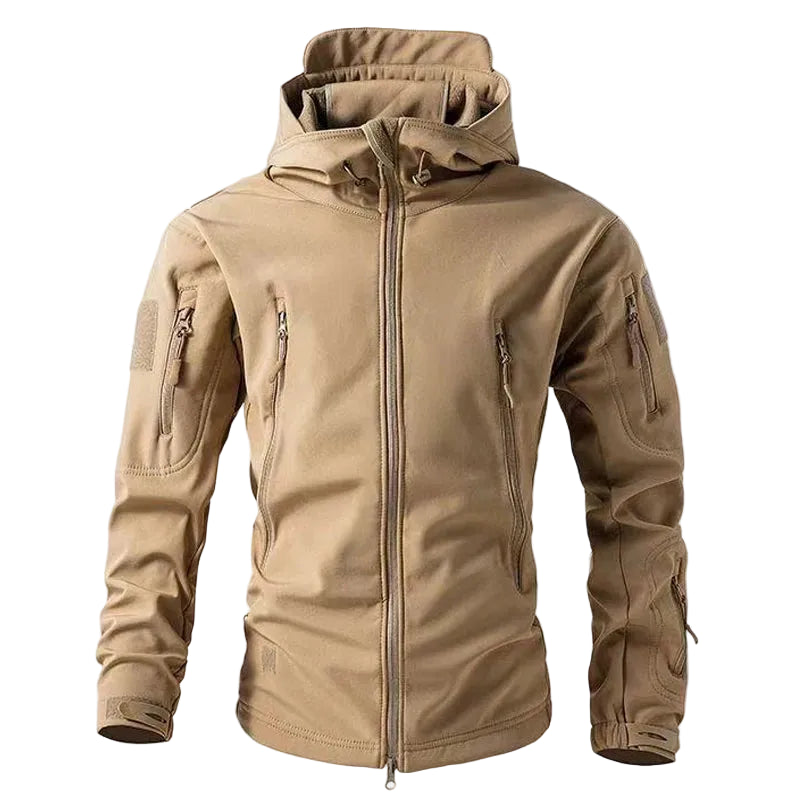 Jaqueta Masculina Térmica Impermeável Com Capuz
