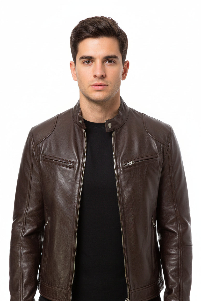 Jaqueta Masculina Couro
