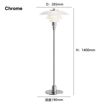 Luminária Abajur de Chao Nórdica Dinamarquêsa para Sala
