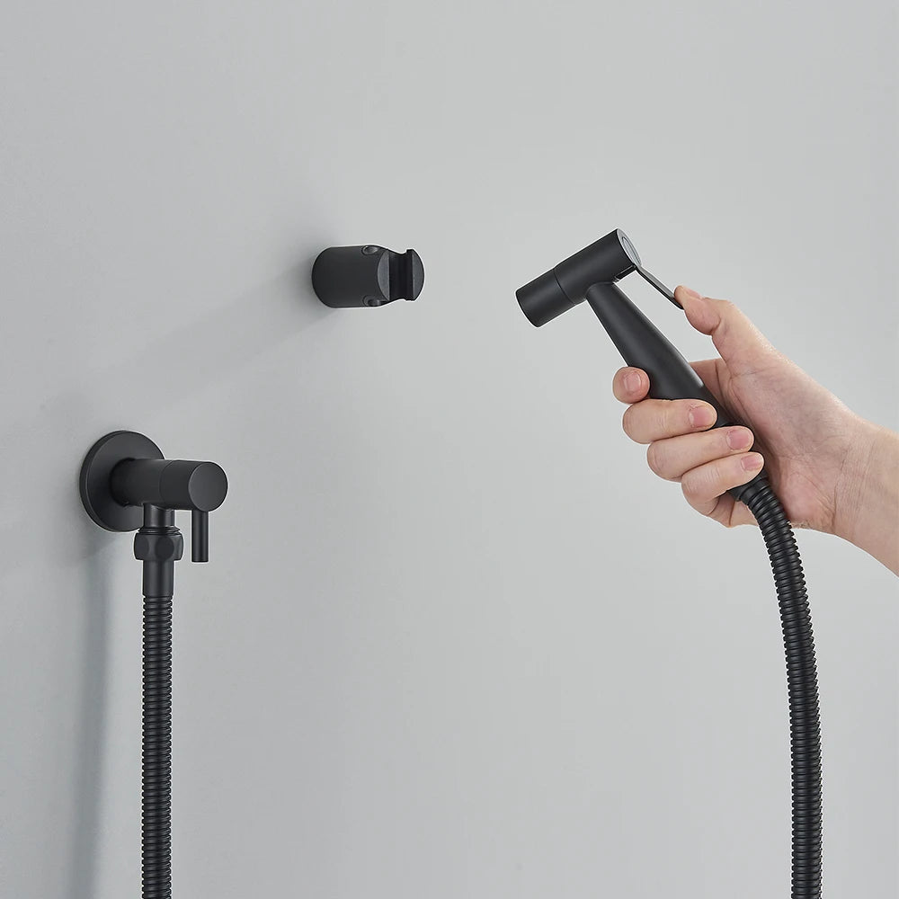 Bidê de Parede Manual em Aço Inox