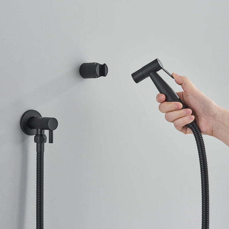 Bidê de Parede Manual em Aço Inox