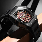 Relógio Mecânico Masculino  Samurai Automático Luxo