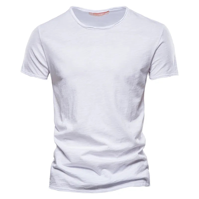 Camiseta Básica Masculina 100% Algodão Holandês