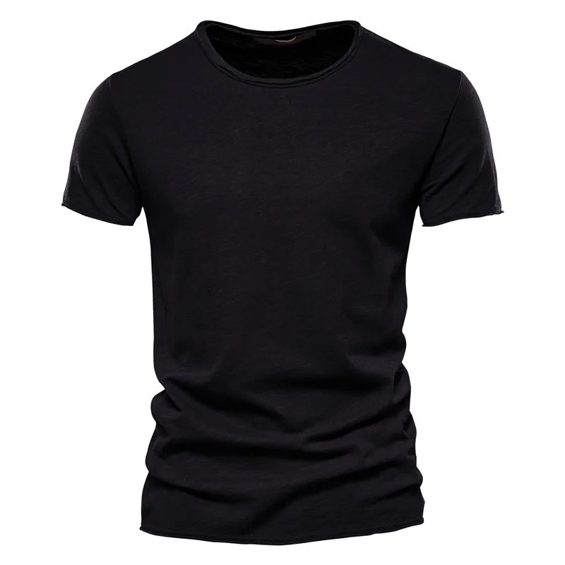Camiseta Básica Masculina 100% Algodão Holandês