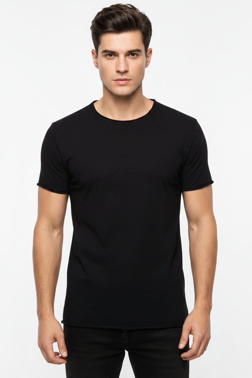 Camiseta Masculina 100% Algodão Básica Premium