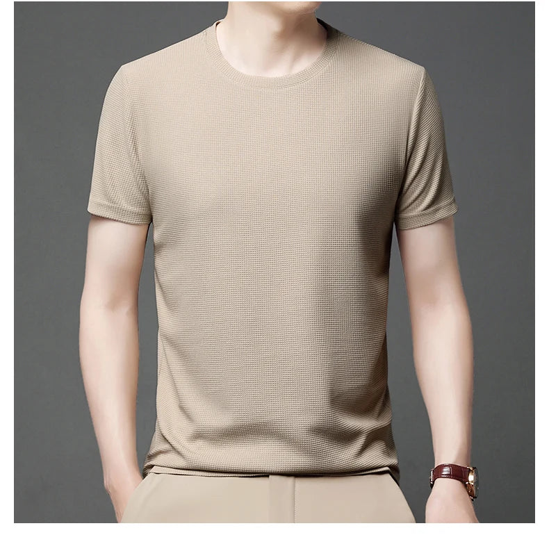Camiseta Masculina Waffle Premium