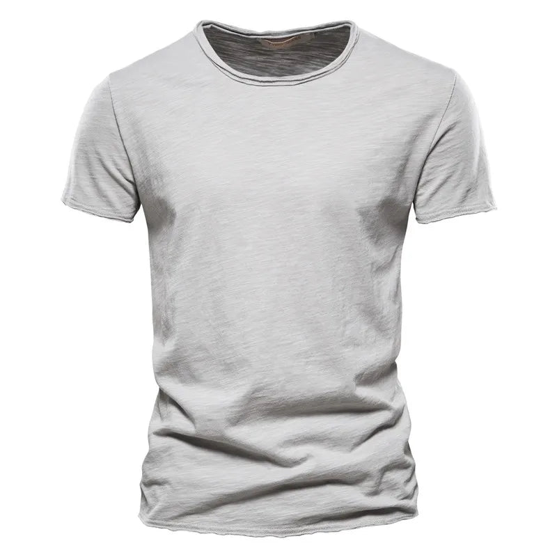 Camiseta Básica Masculina 100% Algodão Holandês