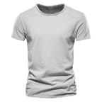 Camiseta Básica Masculina 100% Algodão Holandês