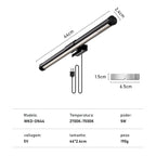 Luminária para Monitor com Controle Touch e Proteção Ocular