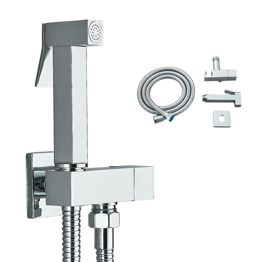 Bidê de Parede Aço Inox Spray Frio