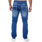 Calça Jeans Masculina Tradicional Resistência Produnda